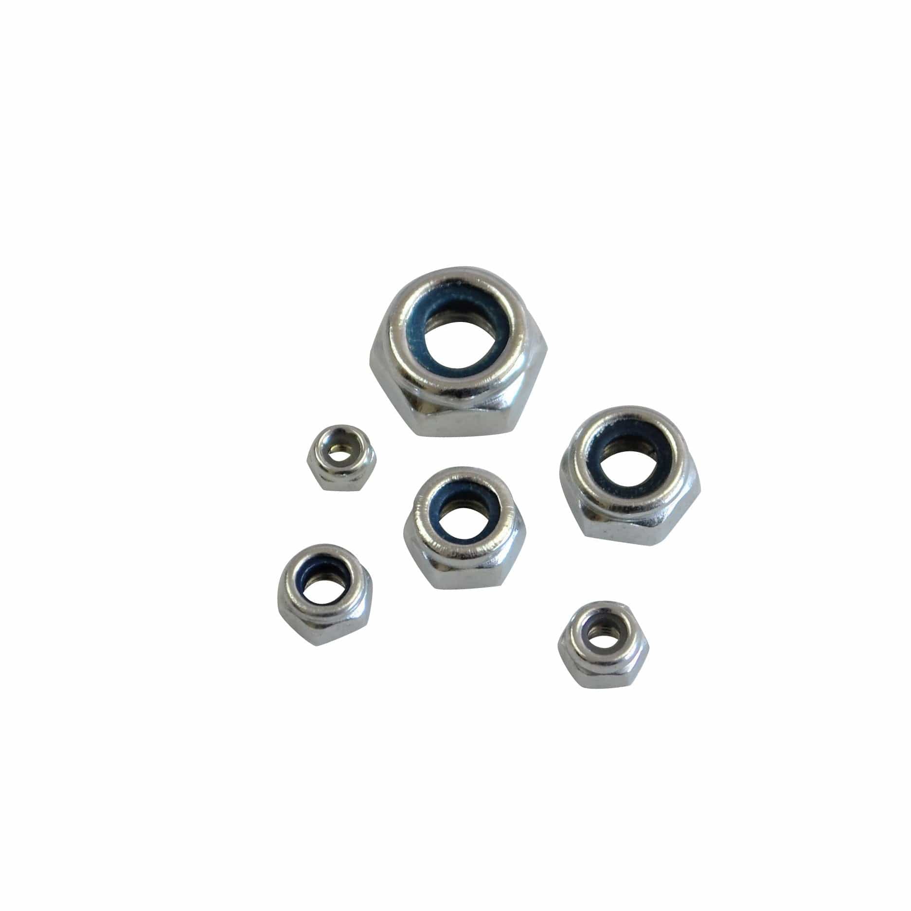 Twin Eagle Imports Grab Kits 300pc Hex Nylock Nylon Carbon Steel Nut Grab Kit