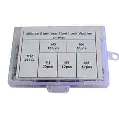 Twin Eagle Imports Grab Kits 300pc Stainless Steel Lock Washer Grab Kit
