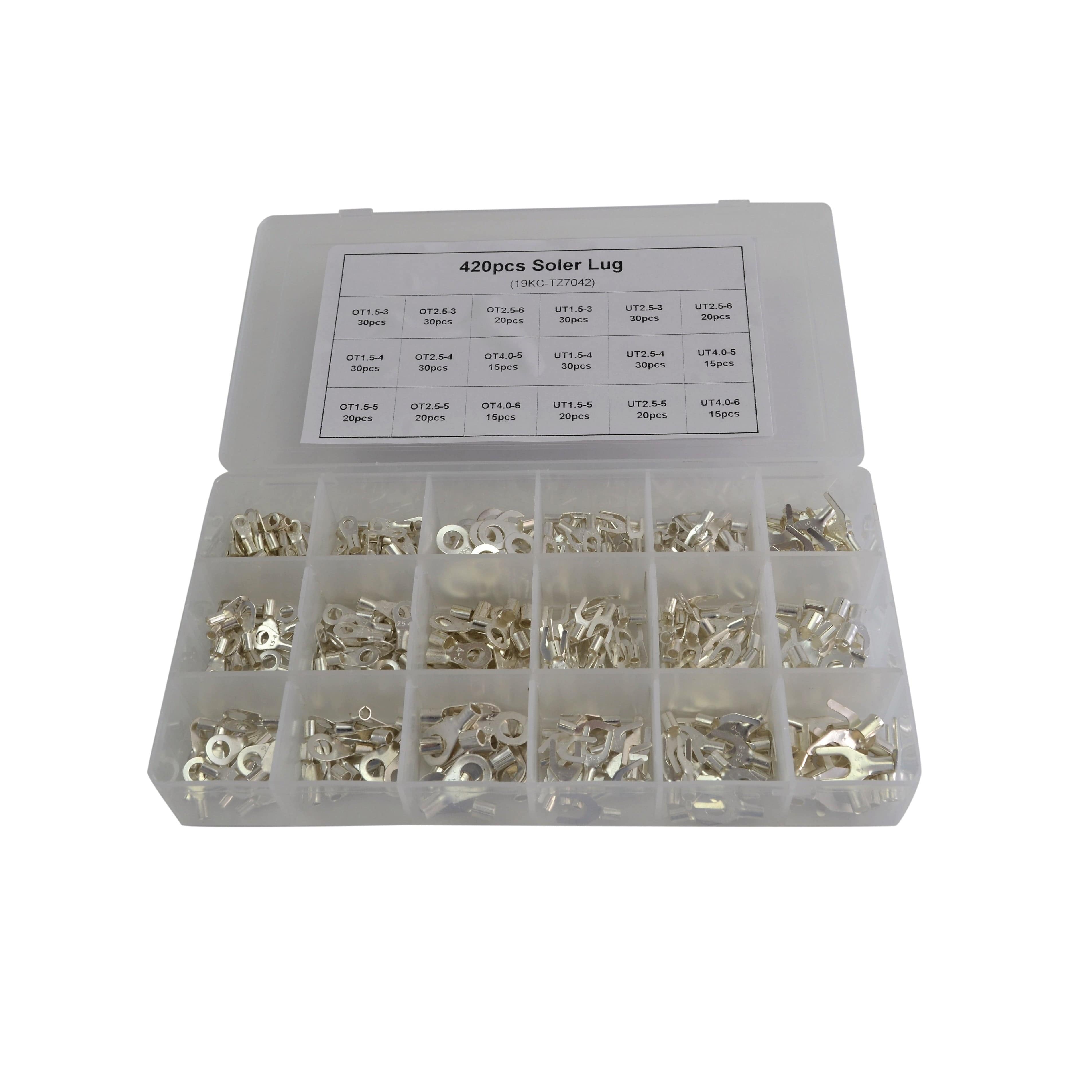 Twin Eagle Imports Grab Kits 420pc Solder Lug Grab Kit Assortment