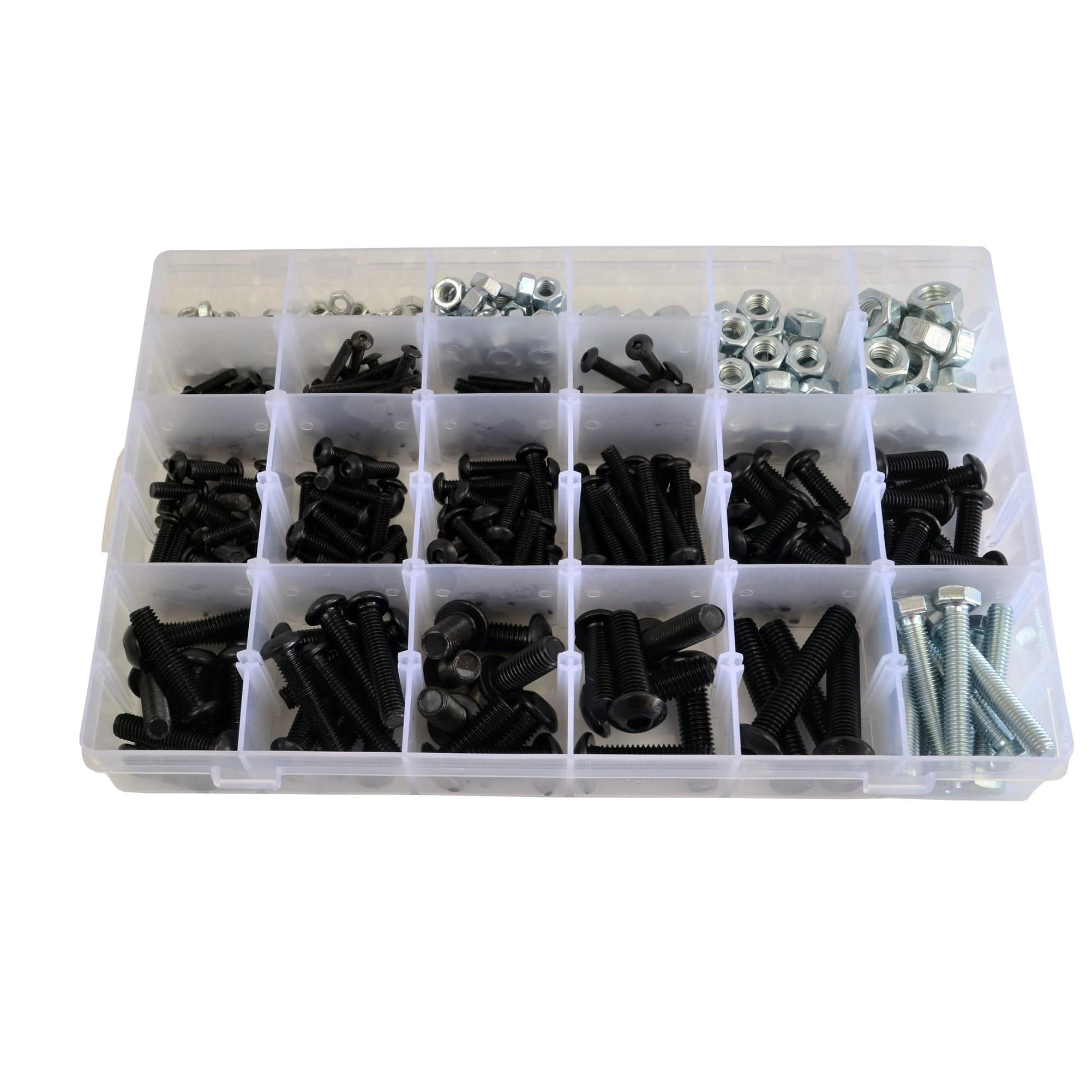 Twin Eagle Imports Grab Kits 425pc Button Head Cap Screw Bolts Grab Kit