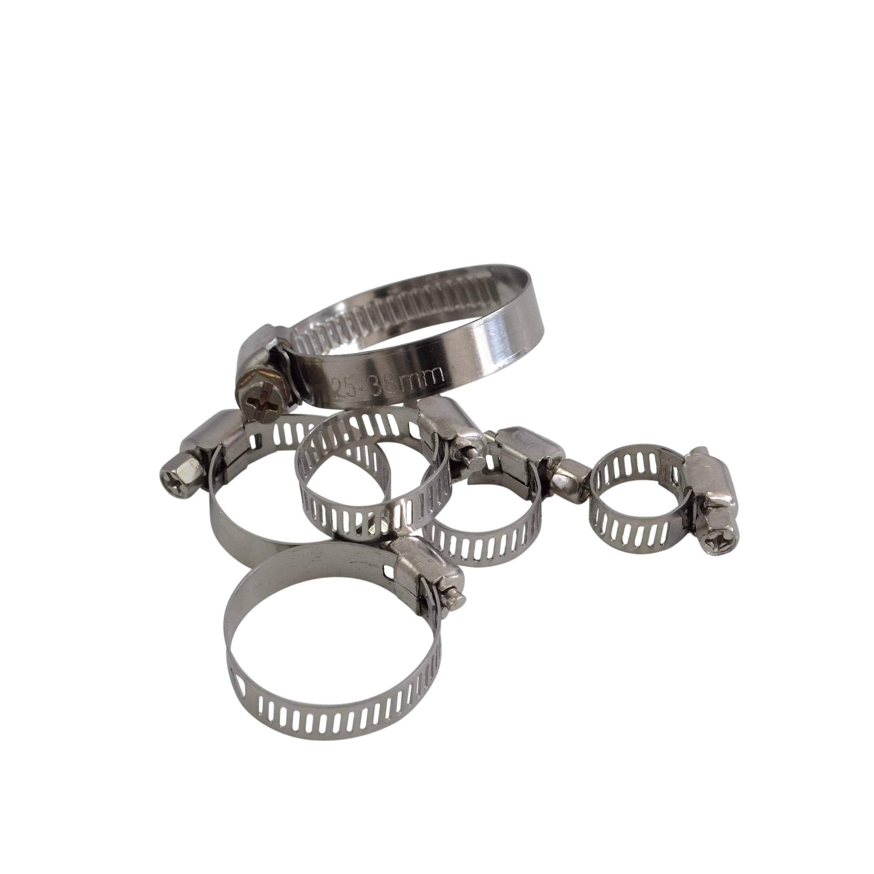 Twin Eagle Imports Grab Kits 50pc Metric Stainless Steel Hose Clamp Grab Kit