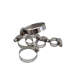 Twin Eagle Imports Grab Kits 50pc Metric Stainless Steel Hose Clamp Grab Kit