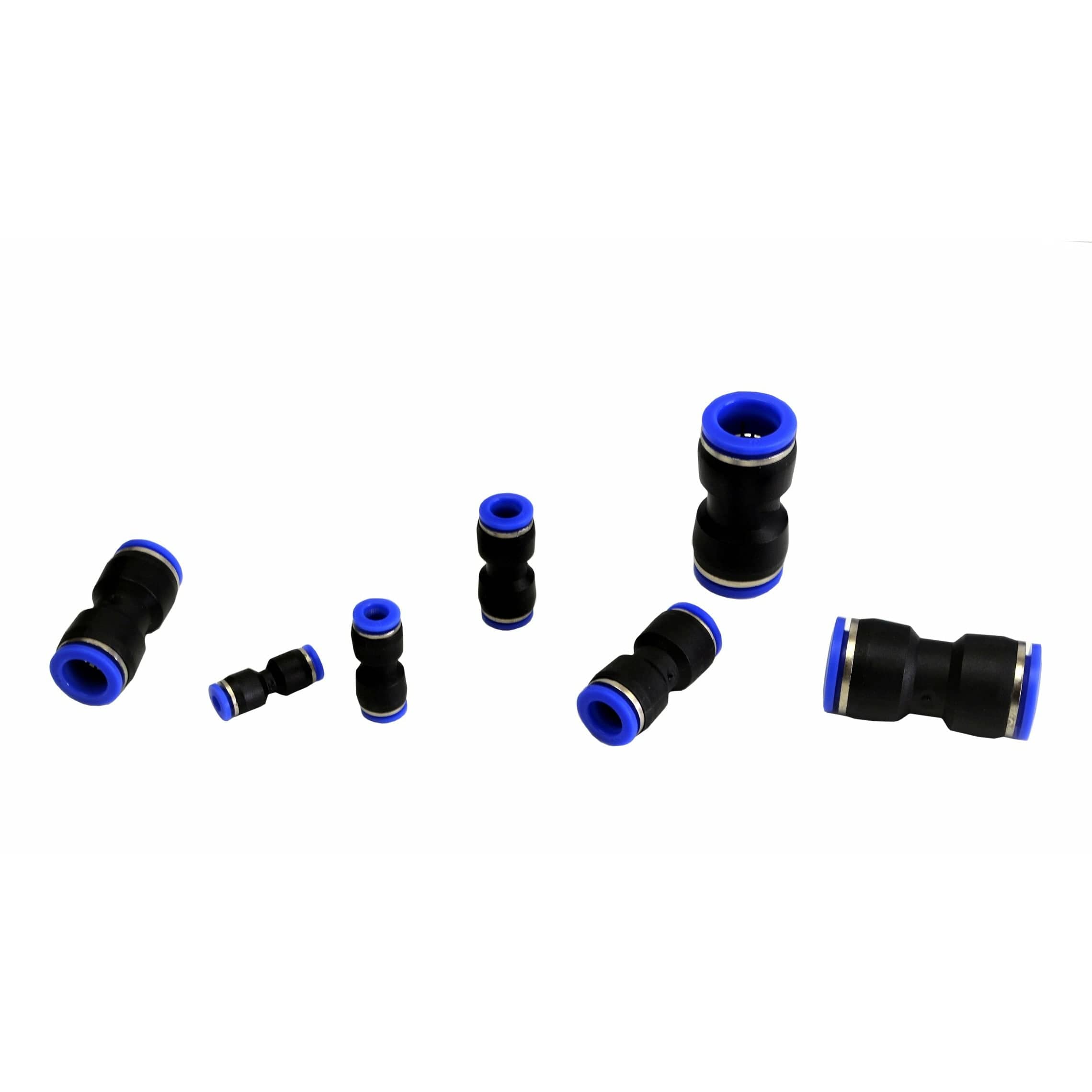 Twin Eagle Imports Grab Kits 58 pc Pushfit air joiner Metric Quick Connect Grab Kit Assortment