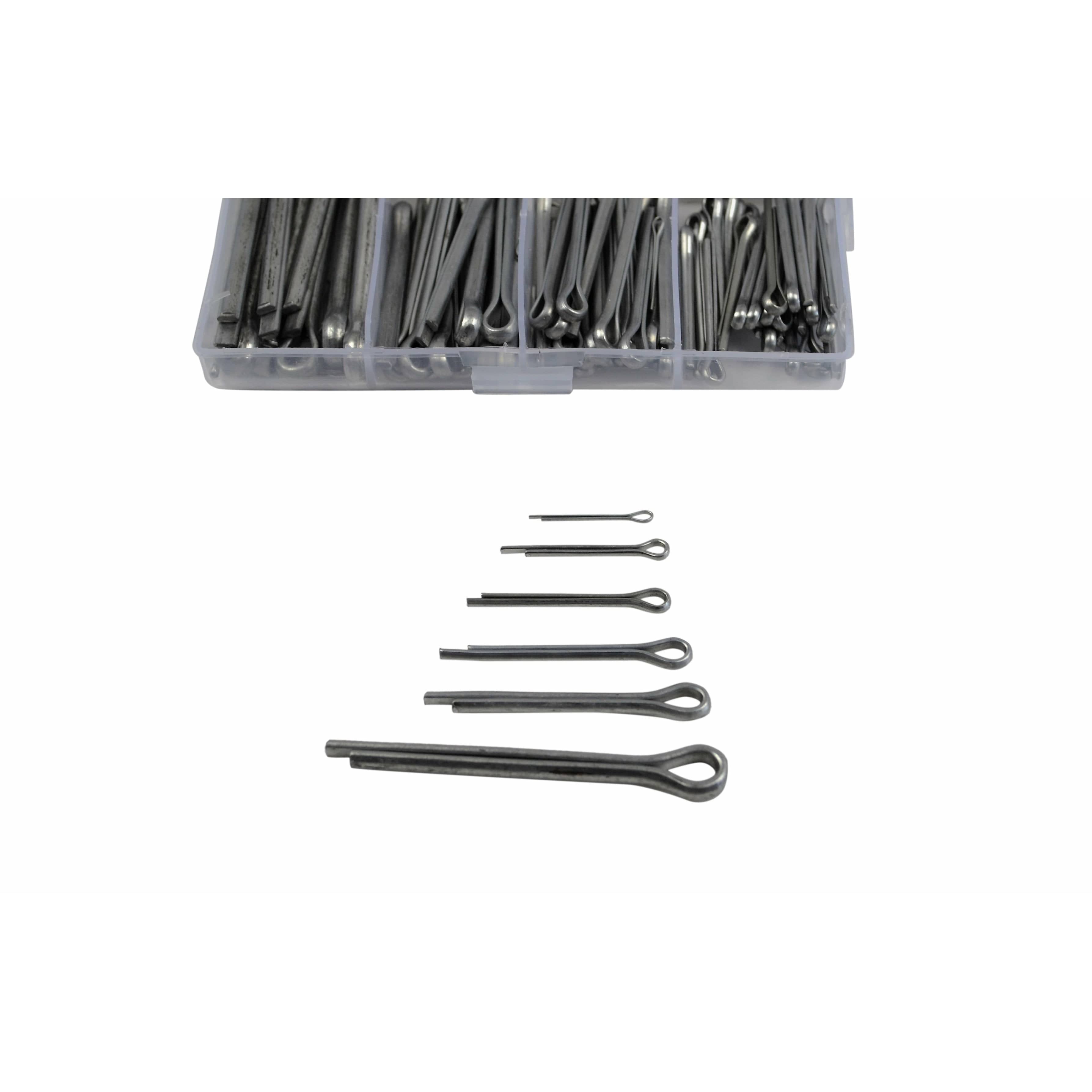 Twin Eagle Imports Grab Kits 60pc Metric Clevis Pin Kit and 230pc Metric Cotter Pin Grab Kit