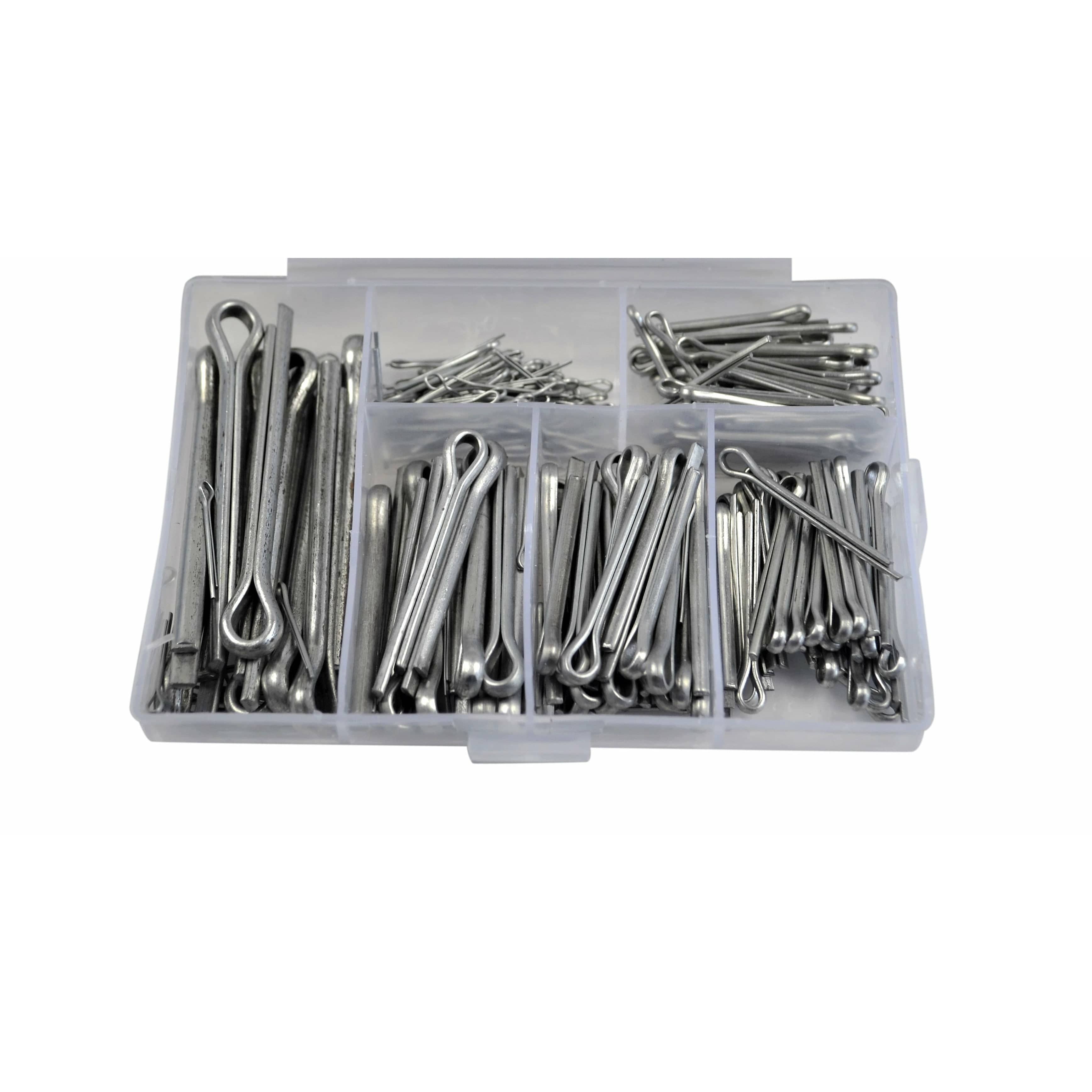 Twin Eagle Imports Grab Kits 60pc Metric Clevis Pin Kit and 230pc Metric Cotter Pin Grab Kit