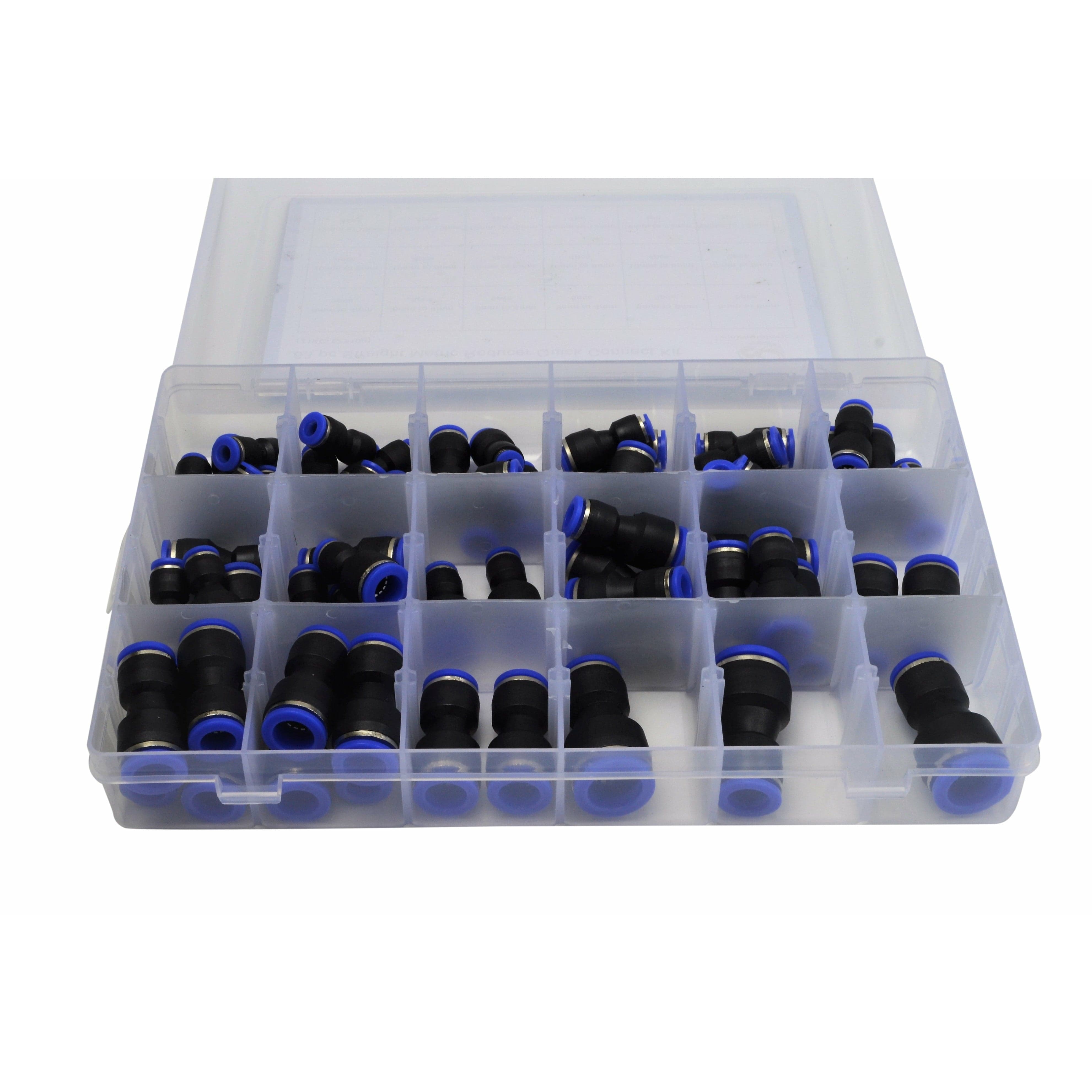 Twin Eagle Imports Grab Kits 63 pc Straight Quick Connect Grab Kit Assortment