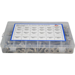 Twin Eagle Imports Grab Kits 648 Piece 304 Stainless Steel Countersink Cap Screw Grab Kit Assortment