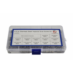Twin Eagle Imports Grab Kits 820pc Metric and Imperial Stainless Steel Grub Screw Grab Kit