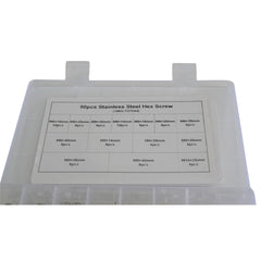 Twin Eagle Imports Grab Kits 90pc Stainless Steel Cap Screw Bolt Assortment  Grab Kit