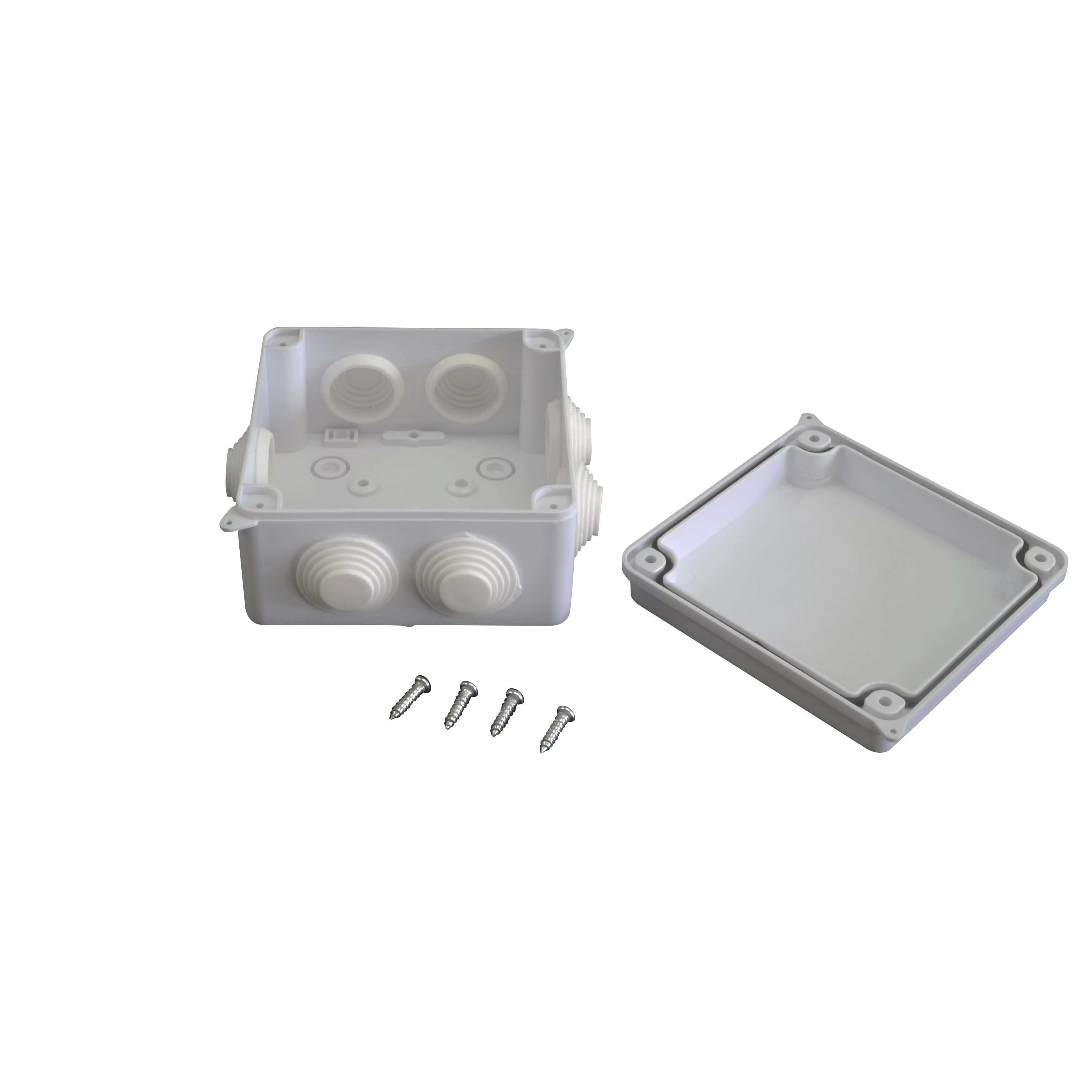 Twin Eagle Imports Junction Box 100x100x70 mm ABS Plastic IP65 Waterproof Junction Box