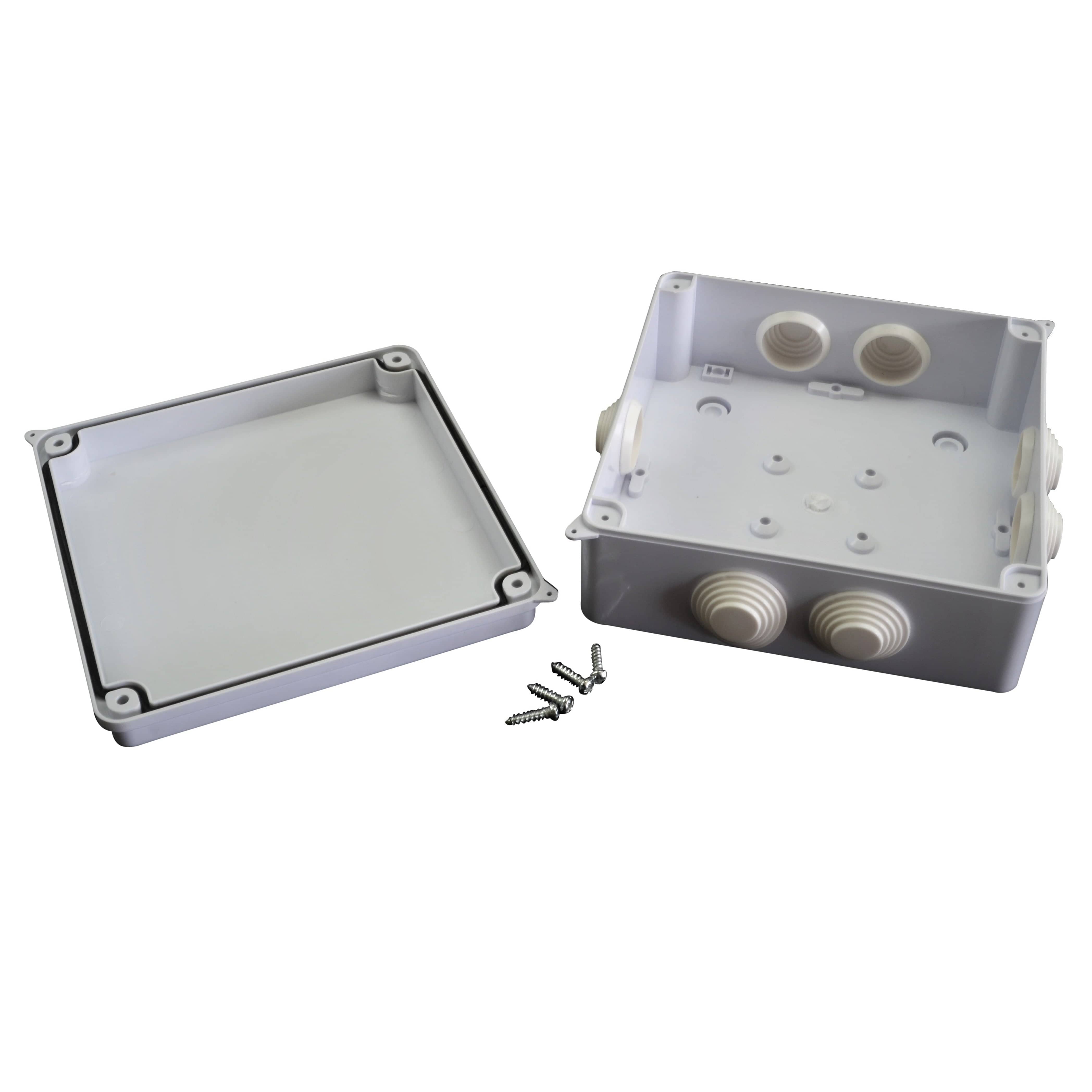 Twin Eagle Imports Junction Box 150x150x70 mm ABS Plastic IP65 Waterproof Junction Box