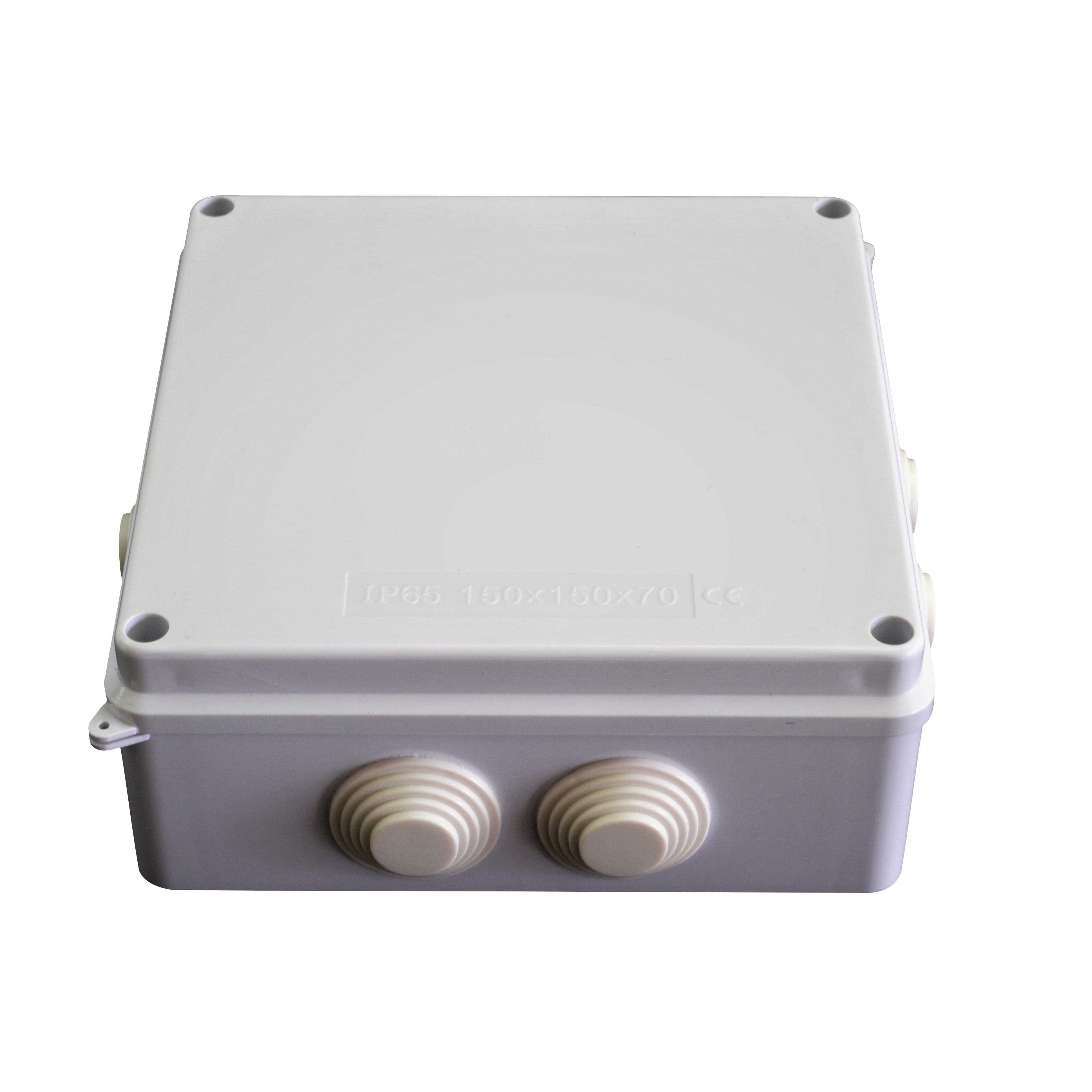 Twin Eagle Imports Junction Box 150x150x70 mm ABS Plastic IP65 Waterproof Junction Box