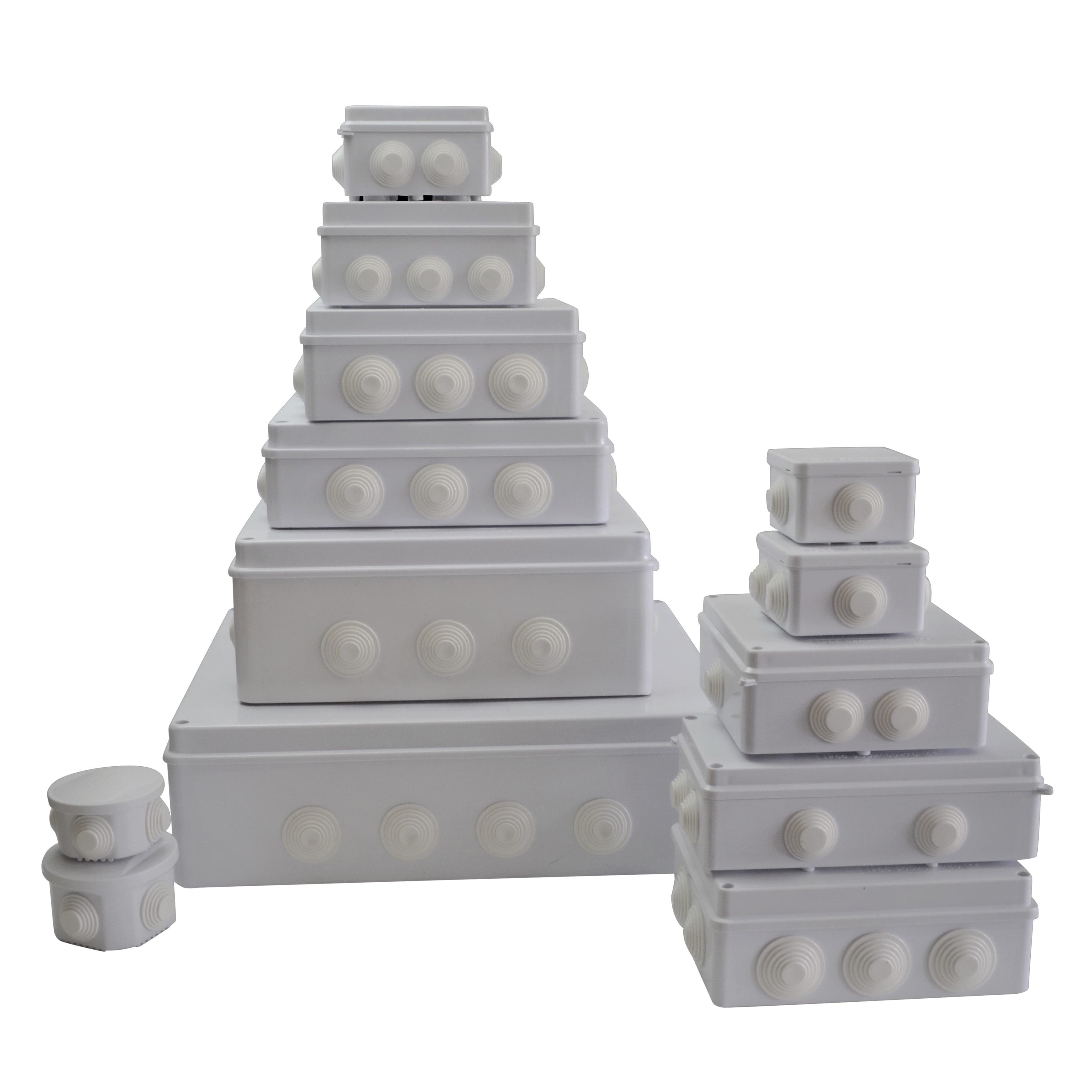 Twin Eagle Imports Junction Box 200x100x70 mm ABS Plastic IP65 Waterproof Junction Box