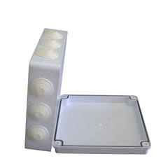 Twin Eagle Imports Junction Box 200x200x80 mm ABS Plastic IP65 Waterproof Junction Box