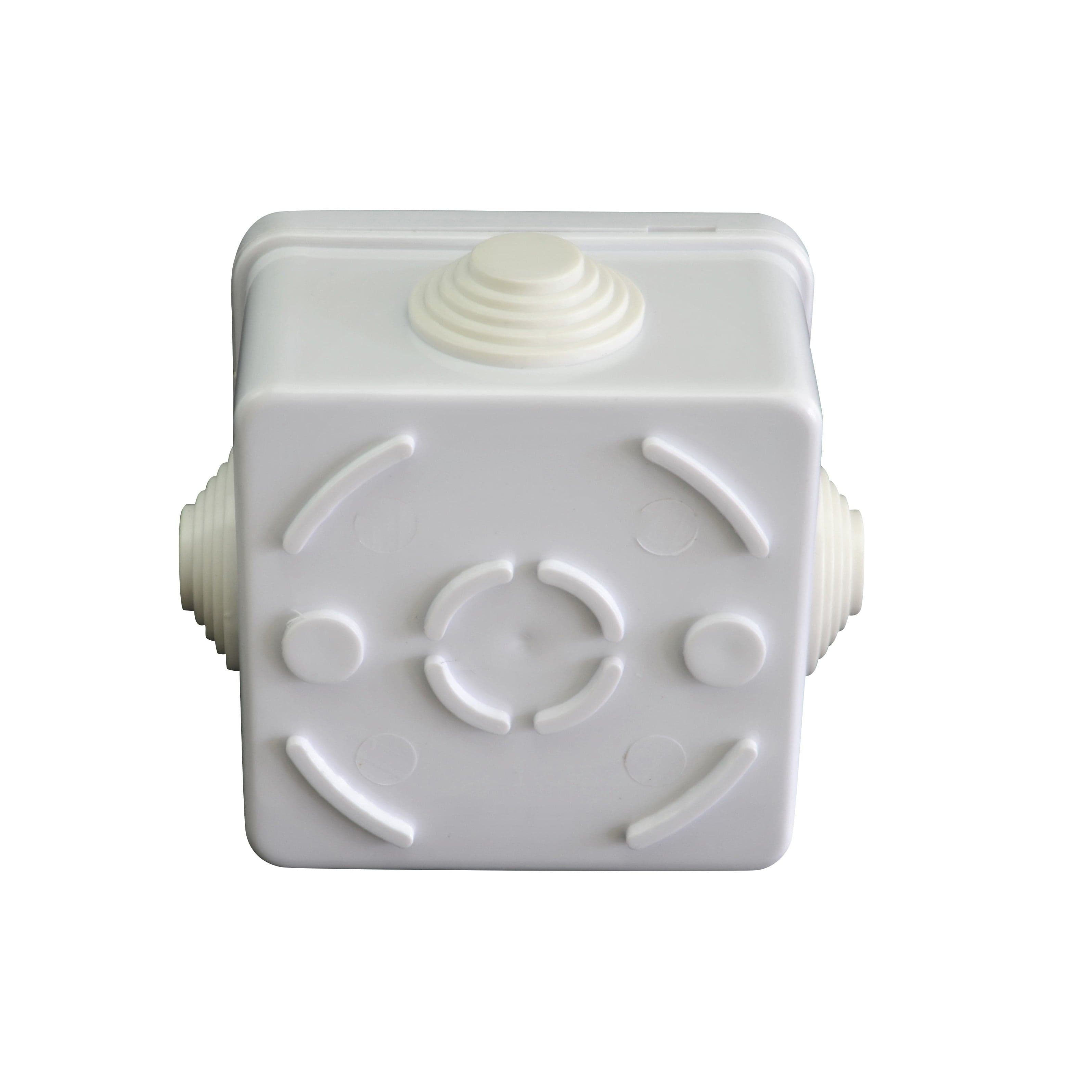 Twin Eagle Imports Junction Box 80x80x50 mm ABS Plastic IP44 Waterproof Junction Box
