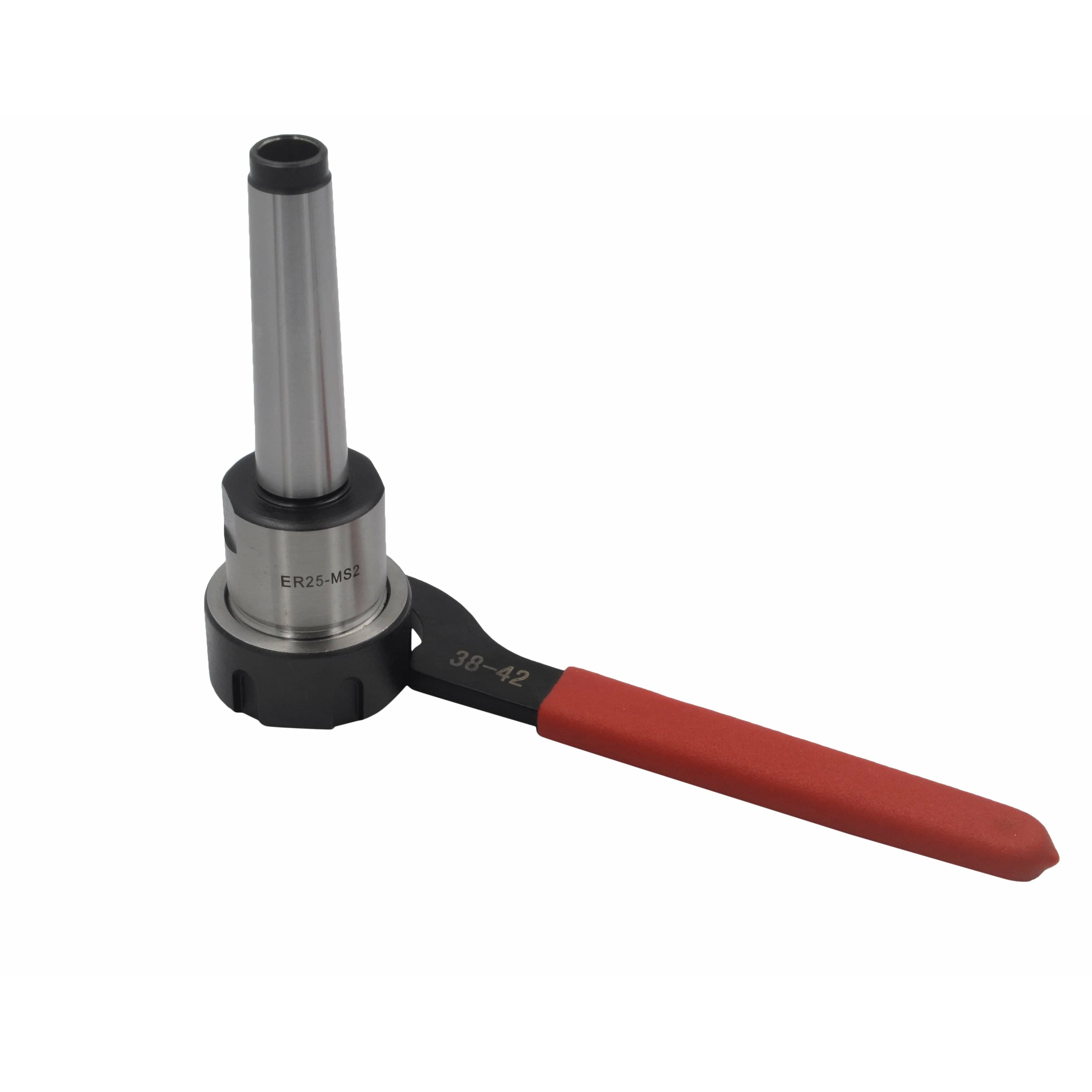 Twin Eagle Imports Milling Chuck 6 pc ER25 MT2 M10 Drawbar Precision  Spring Collet Set