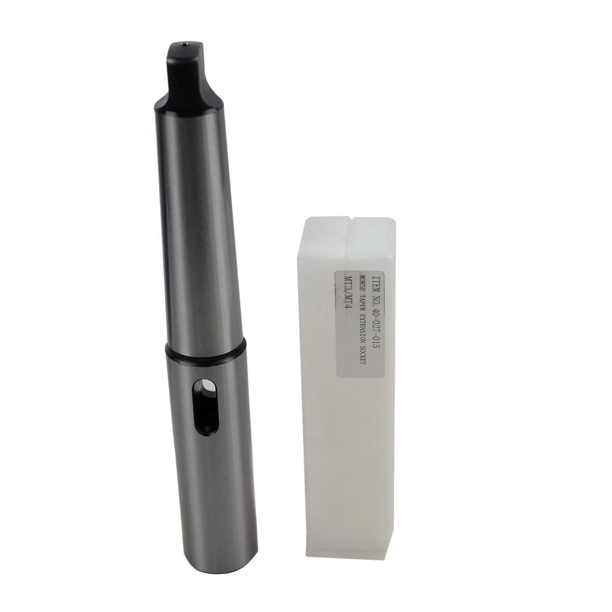 Twin Eagle Imports MT4 to MT3 Morse Taper Extension Socket – Hardened Alloy Steel Adapter Sleeve