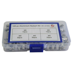 Twin Eagle Imports Nutserts 100pc Metric Aluminium Nutserts Grab Kit