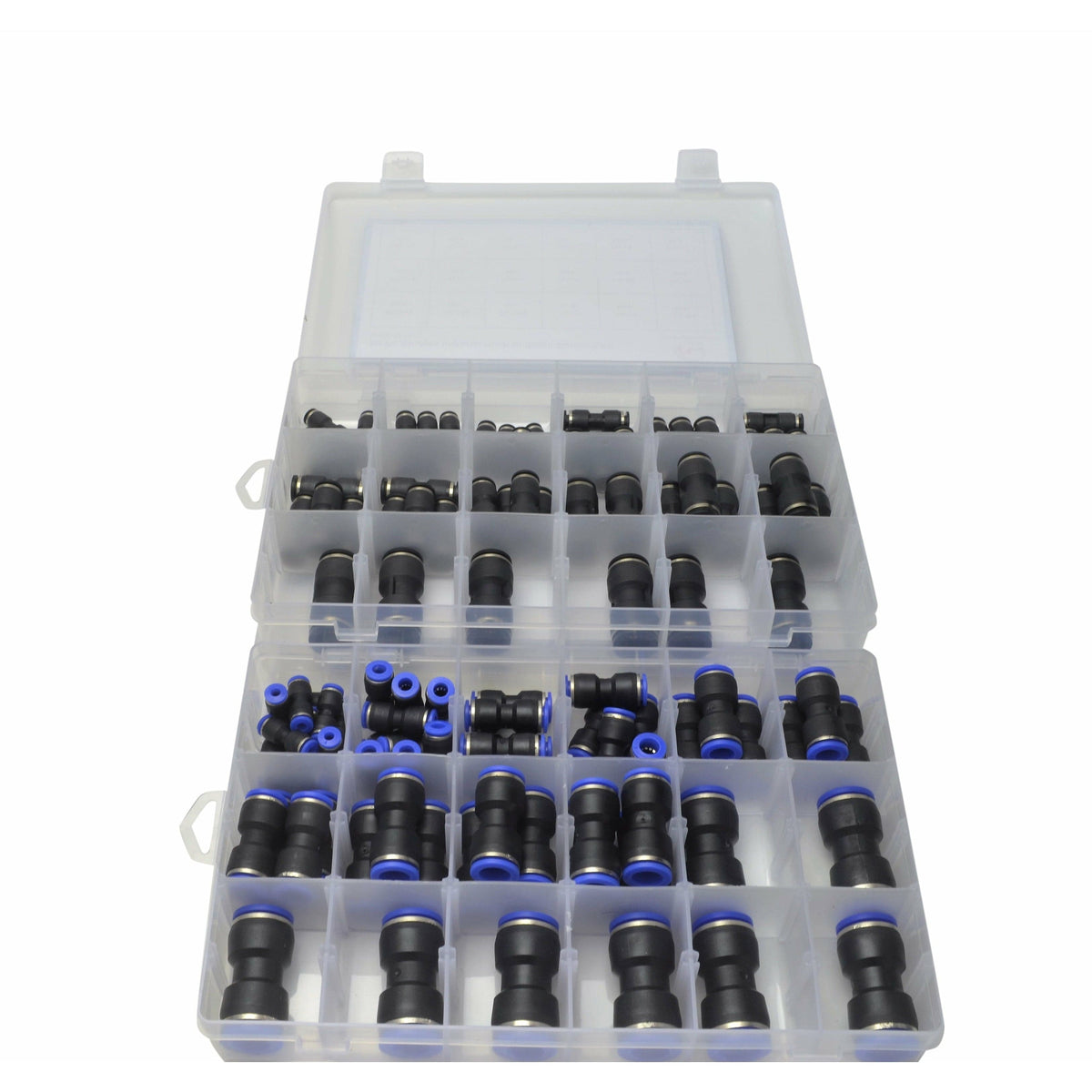 Twin Eagle Imports Quick Connect 50pc Imperial & 58 PC Metric Quick Connect Grab Kit Assortment