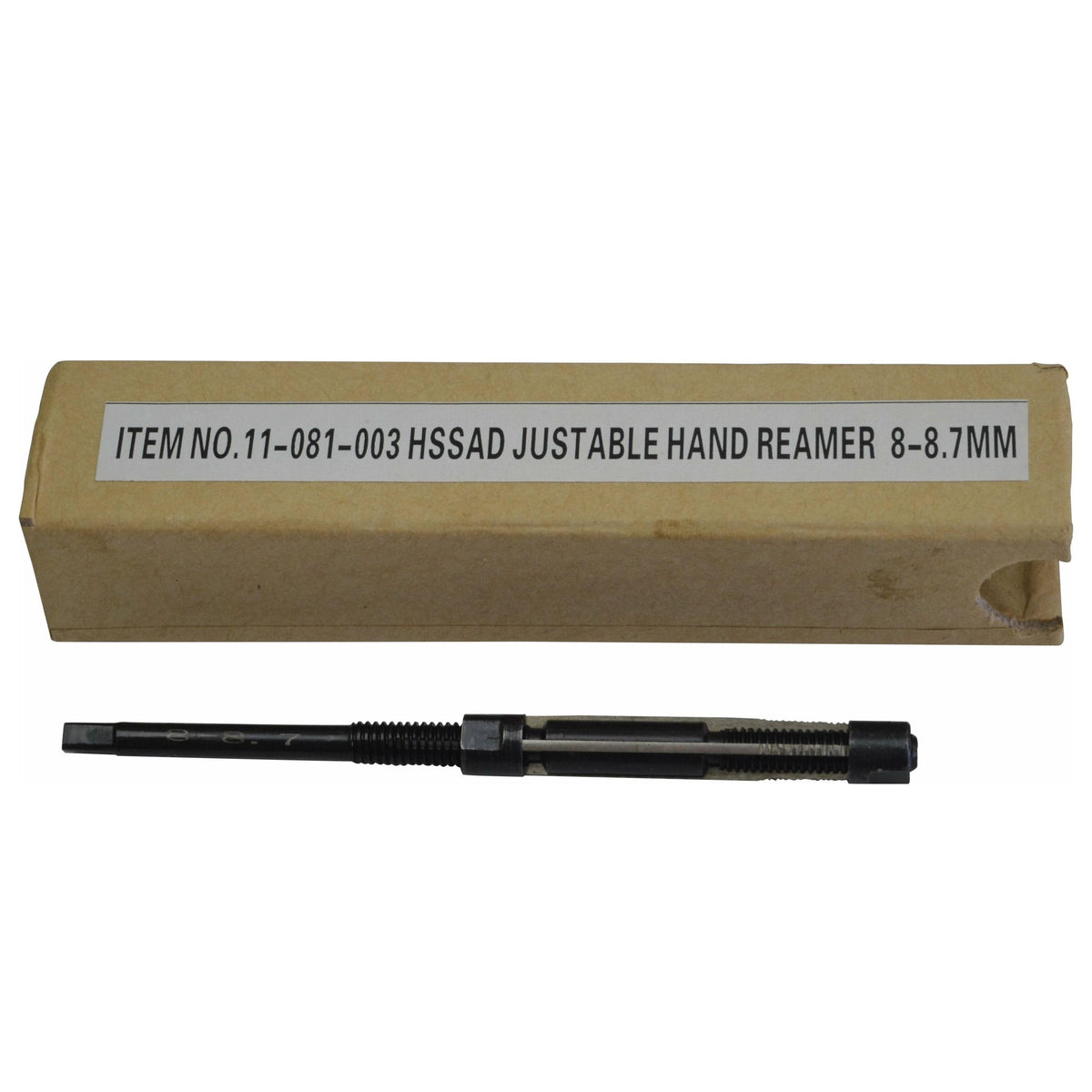 Twin Eagle Imports Reamer HSS Blade Adjustable Expanding Hand Reamer 8-8.7mm without Guide