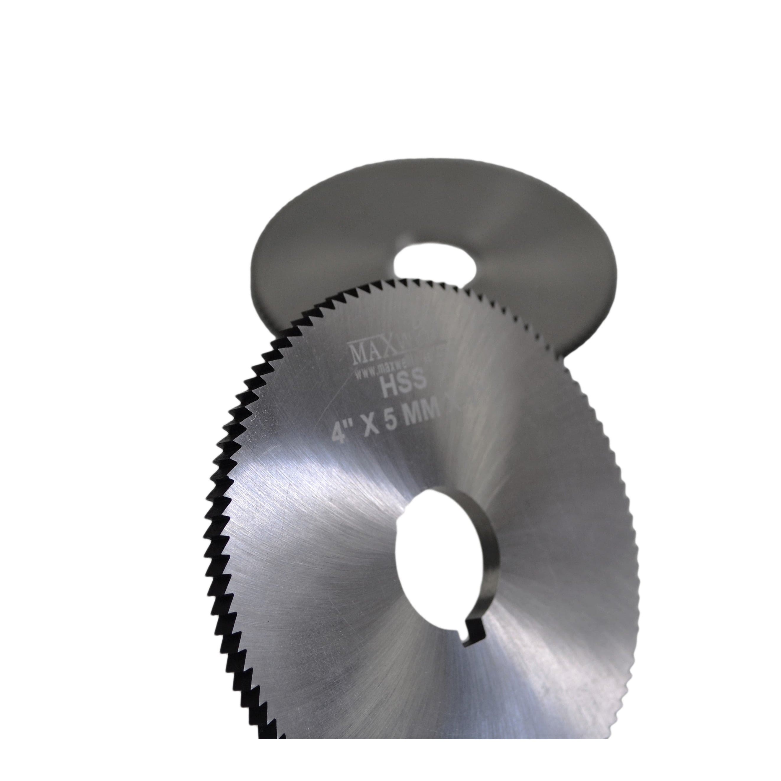 Twin Eagle Imports Slitting Saws Maxwell HSS Slitting Saw  4" x 5 MM x 1" Bore