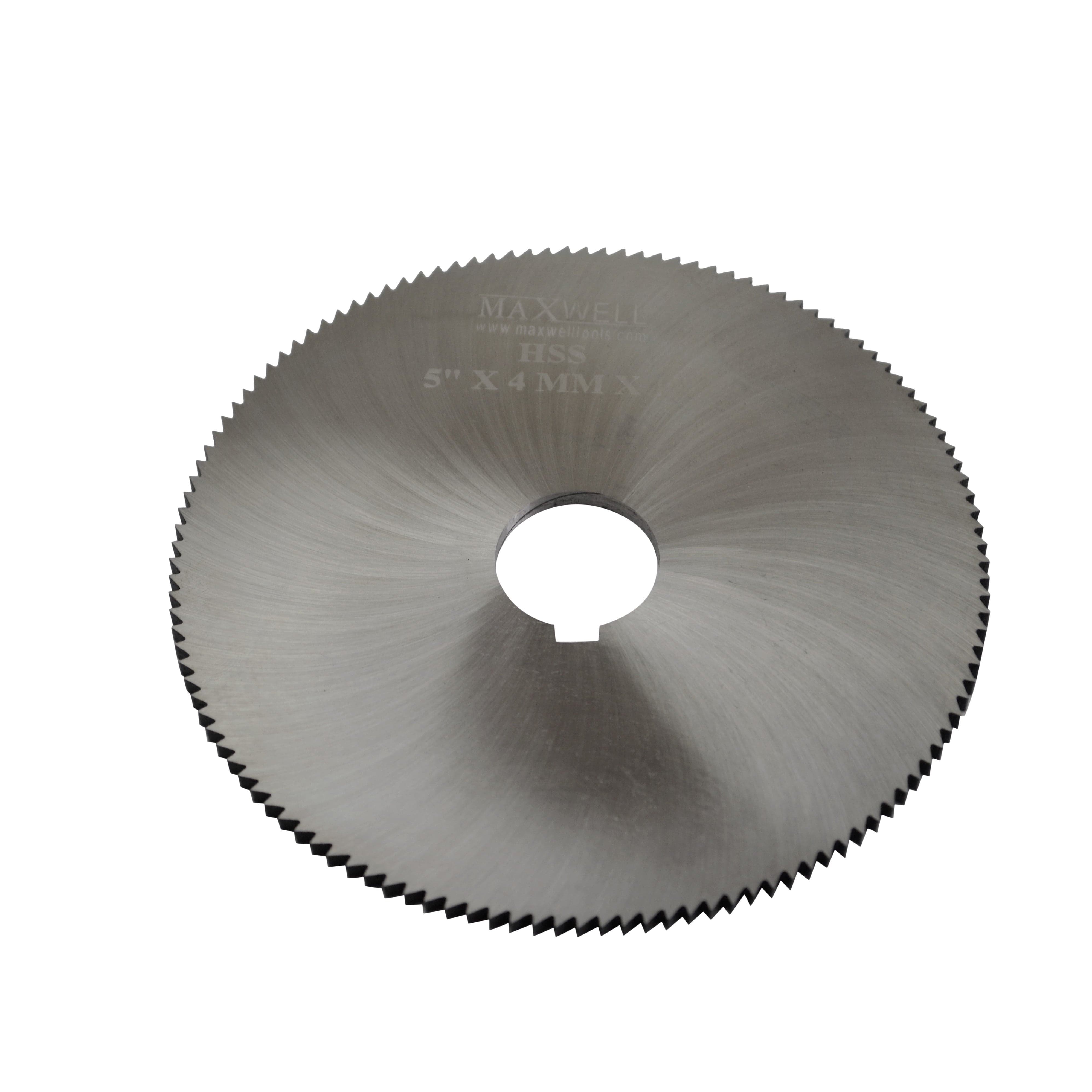 Twin Eagle Imports Slitting Saws Maxwell HSS Slitting Saw 5"x 4 MM x 1" bore