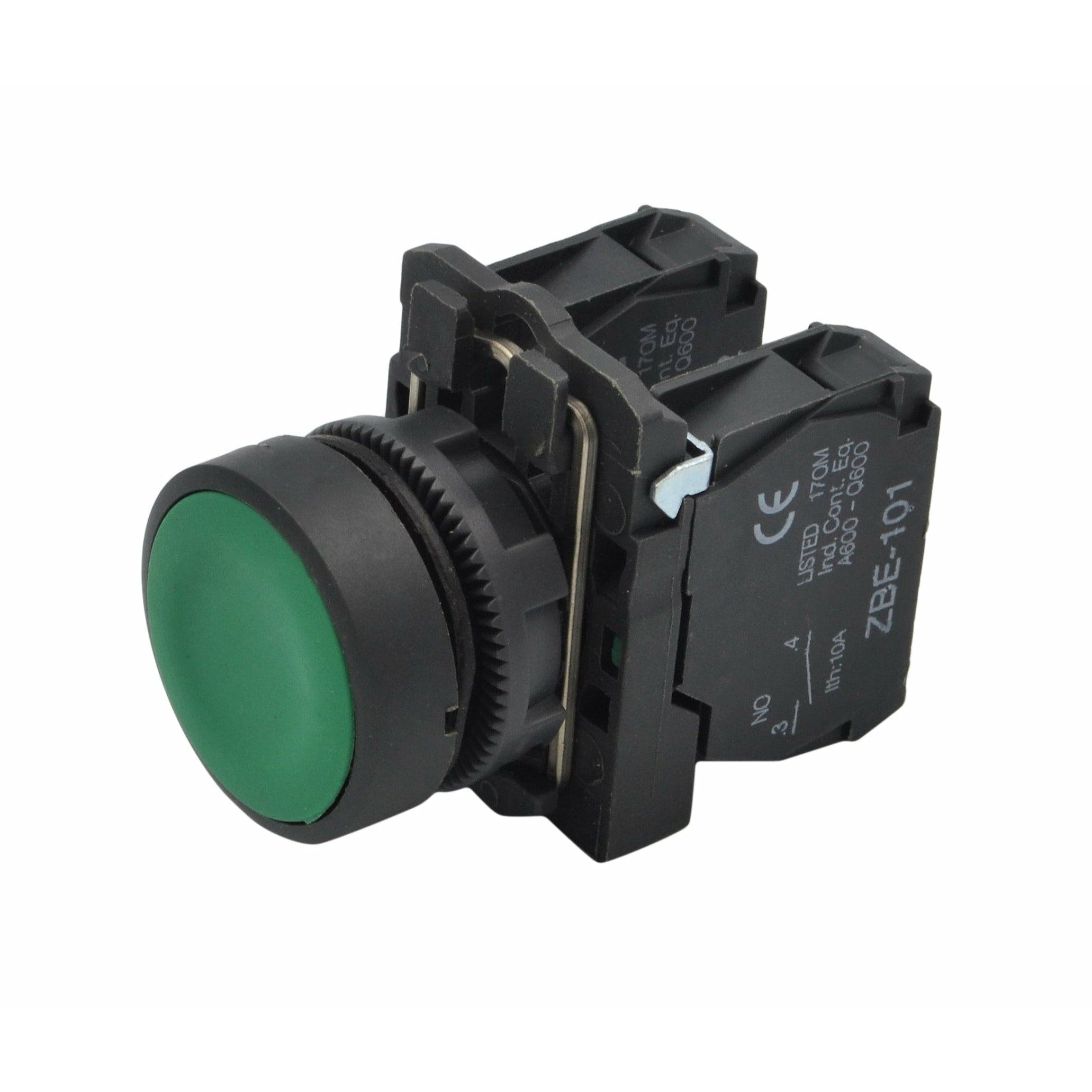 Twin Eagle Imports Switch XB5-AA35 Generic Green Panel Mount Switch