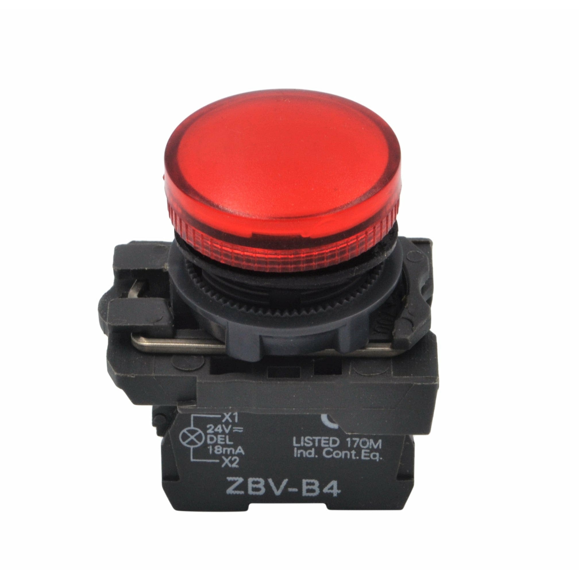 Twin Eagle Imports Switch XB5-AVB4 Generic Red LED Panel Mount Indicator