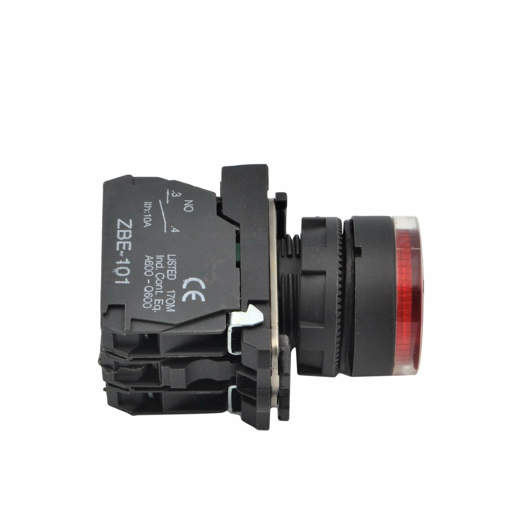 Twin Eagle Imports Switch XB5AW34B5 Generic Red LED Panel Mount Indicator Switch