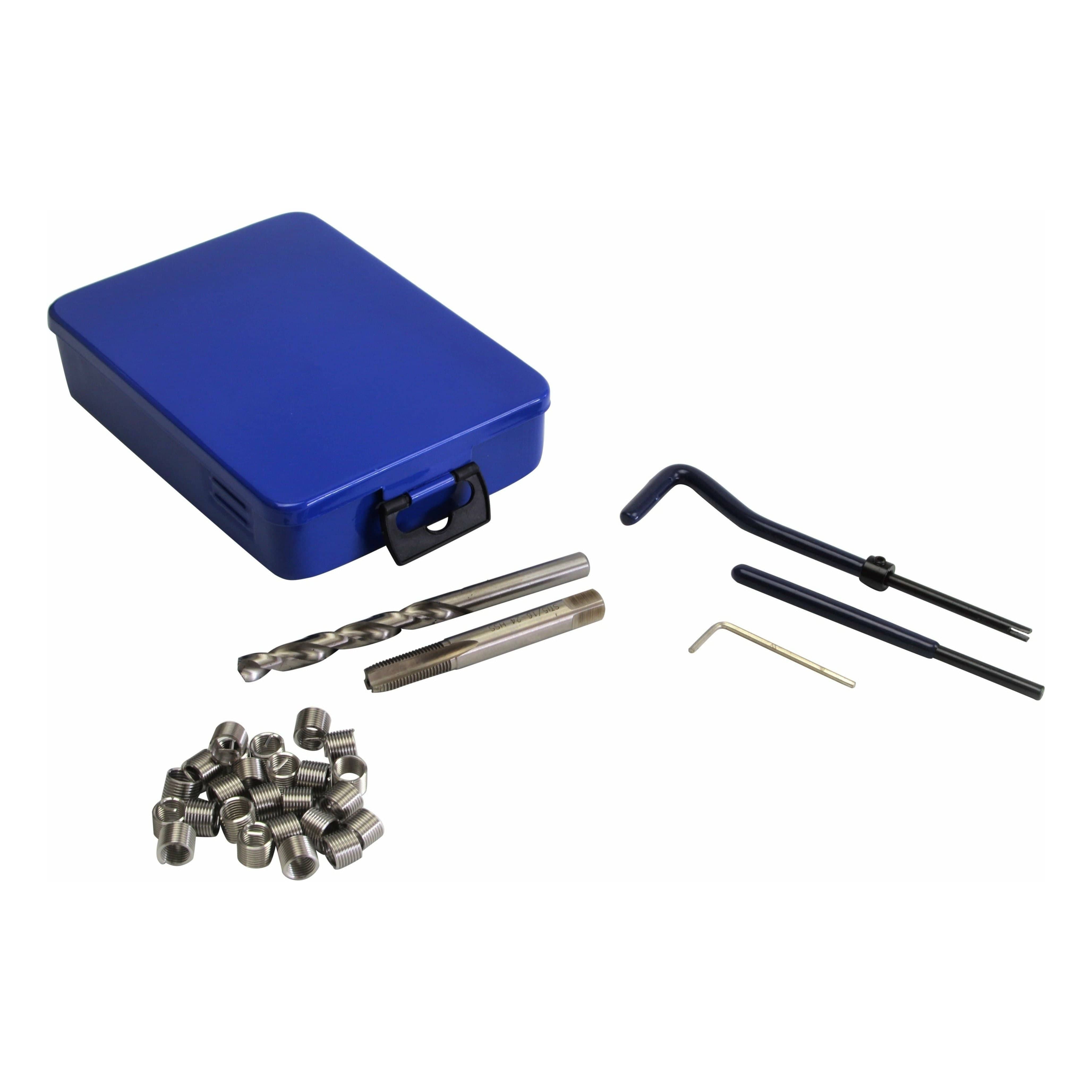 Twin Eagle Imports THREAD REPAIR Imperial Helicoil Thread Repair Kit 5/16-24