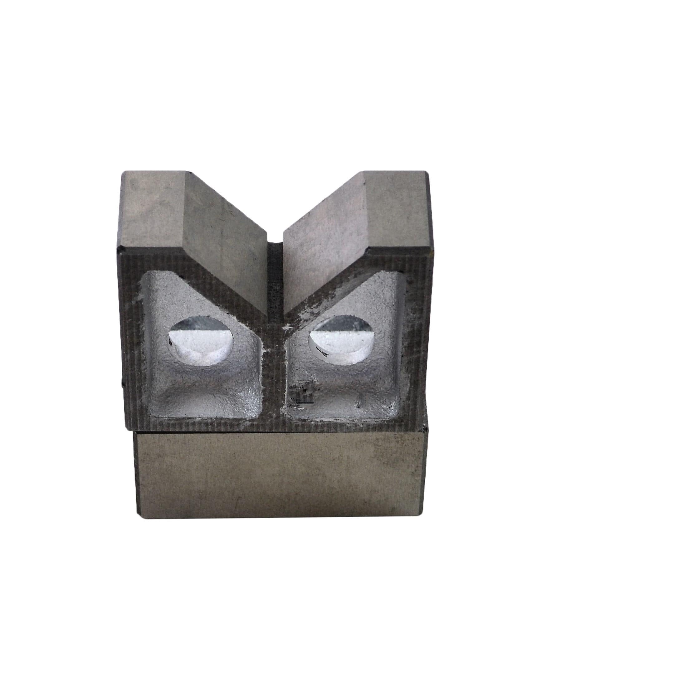 Twin Eagle Imports V Block Premium 3" Cast Iron V Block Set for Precision Milling