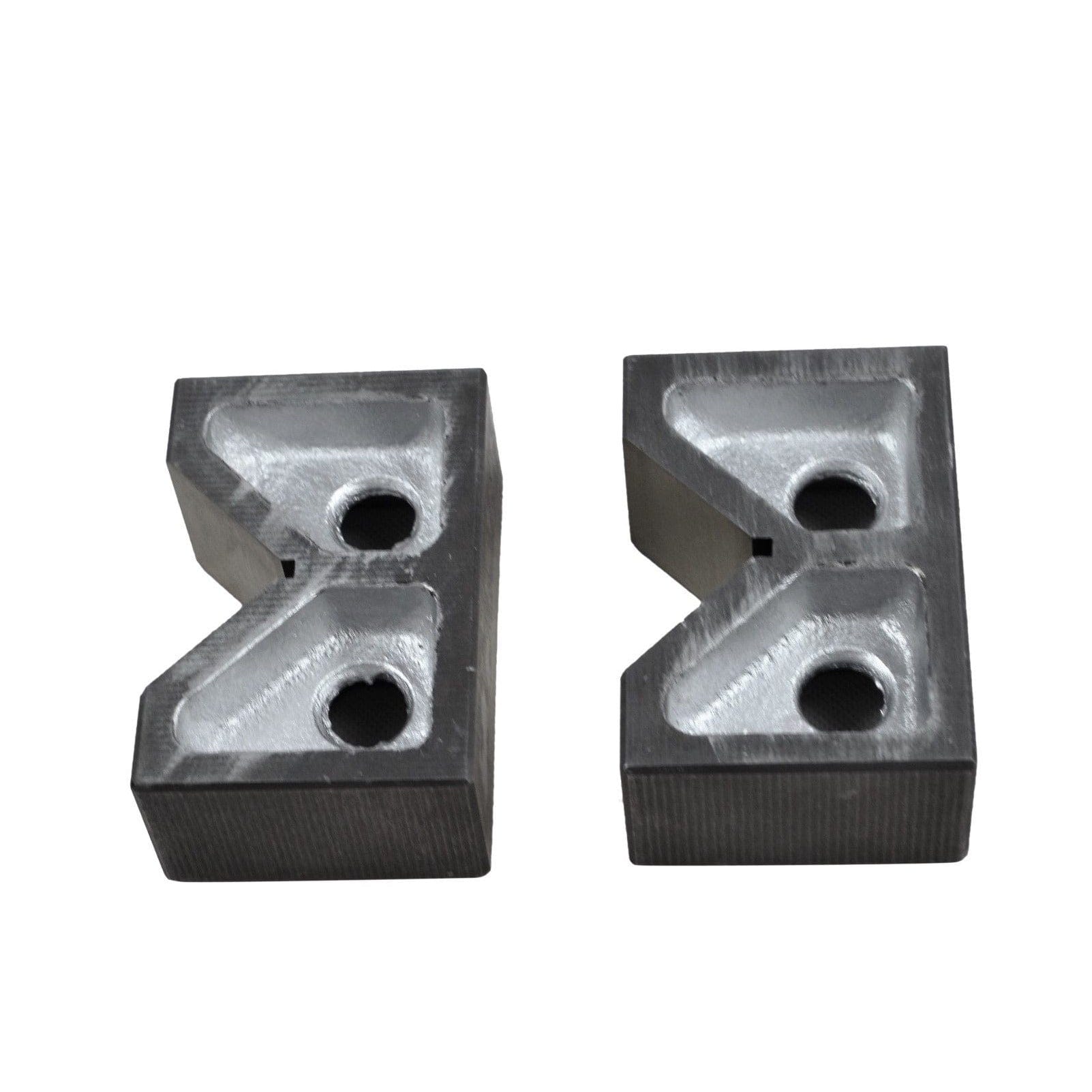 Twin Eagle Imports V Block Premium 4" Cast Iron V Block Set for Precision Milling