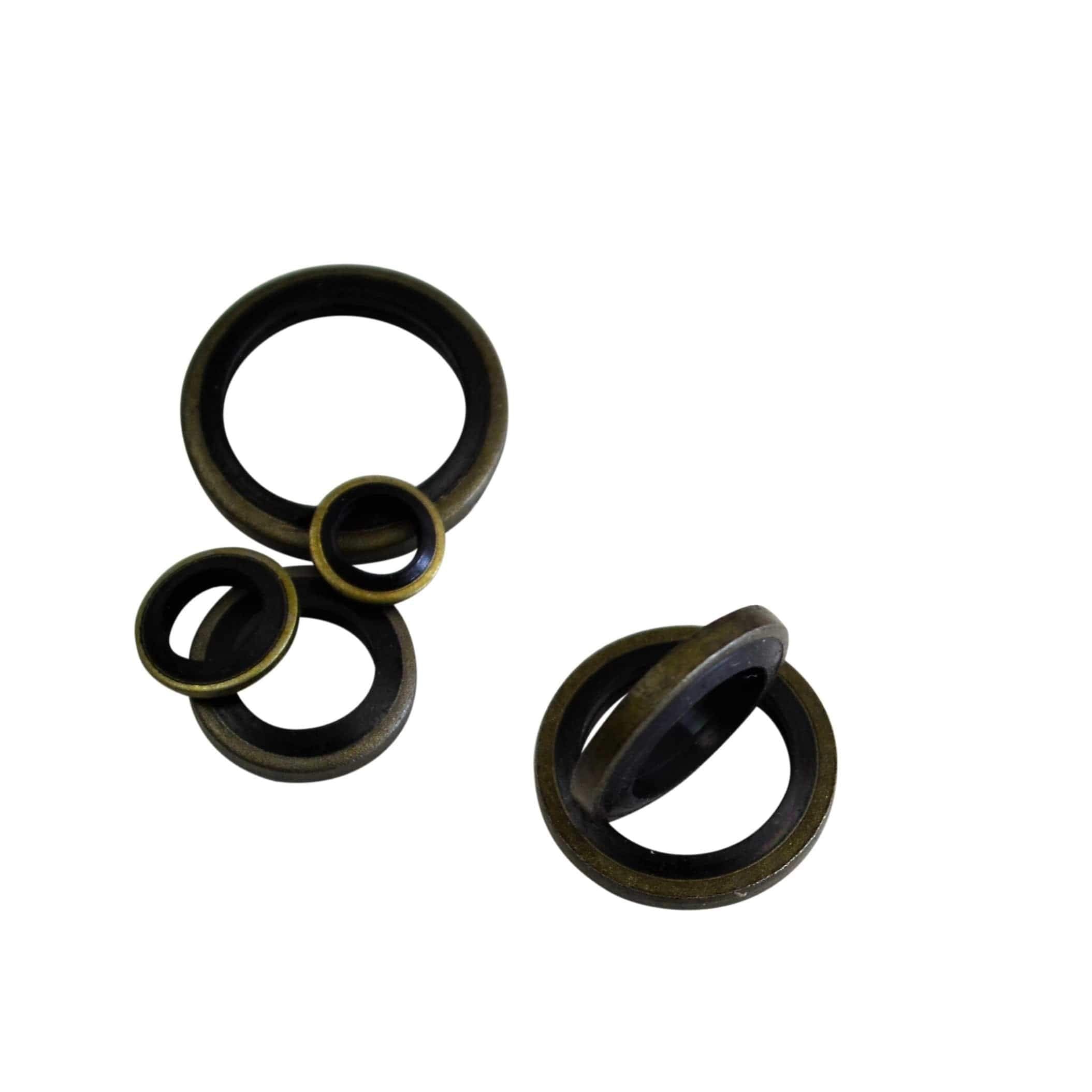 Twin Eagle Imports Washers 150pc Metric Dowty Washers Grab Kit Assortment