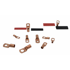 Twin Eagle Imports Wire Terminals & Connectors 120pc Large Gauge Copper Lug Terminal Kit