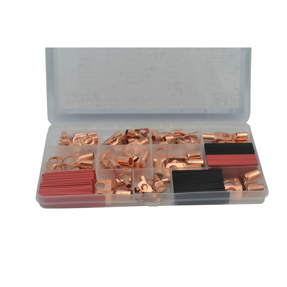 Twin Eagle Imports Wire Terminals & Connectors 120pc Large Gauge Copper Lug Terminal Kit
