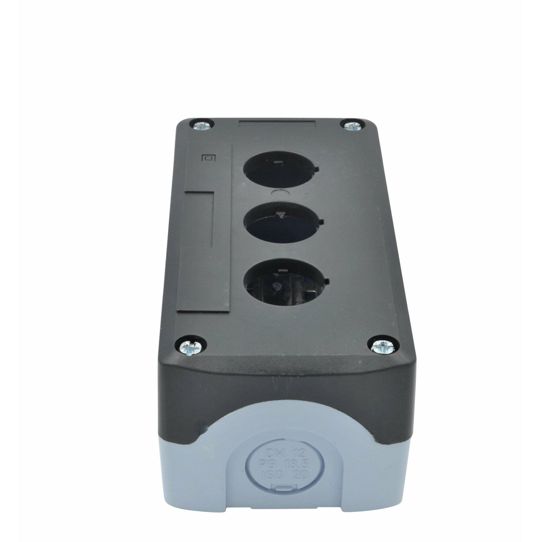 XALD03 Three Pole Blank Control Station Casing - Twin Eagle Imports